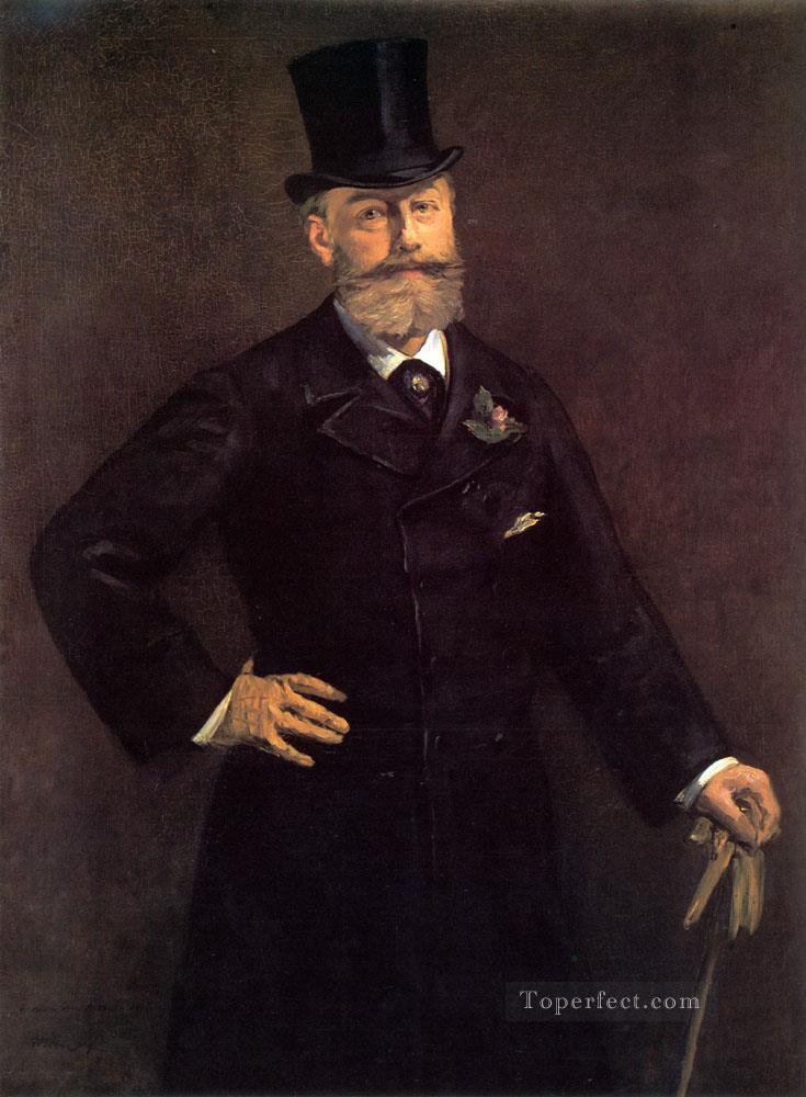 アントナン・プルーストの肖像 写実主義 印象派 エドゥアール・マネ油絵